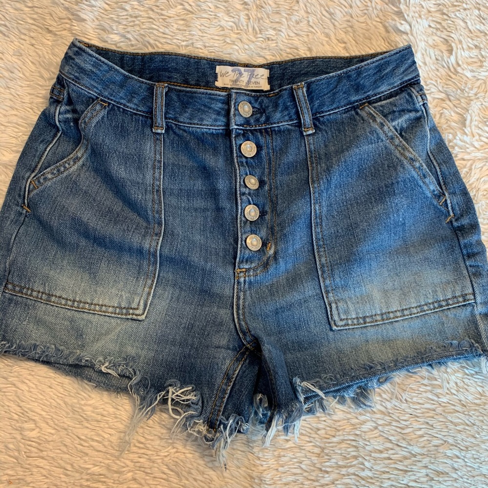 Free people high waisted shorts